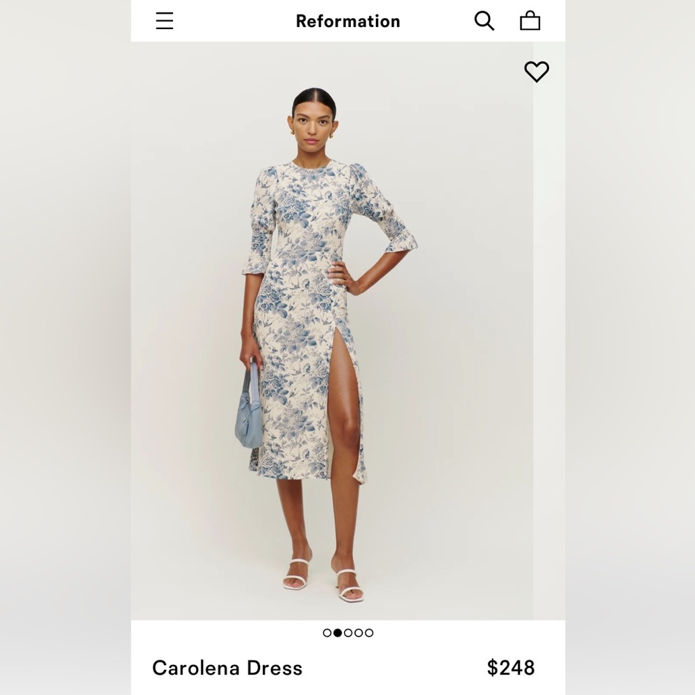 Carolena Dress in Pompadour